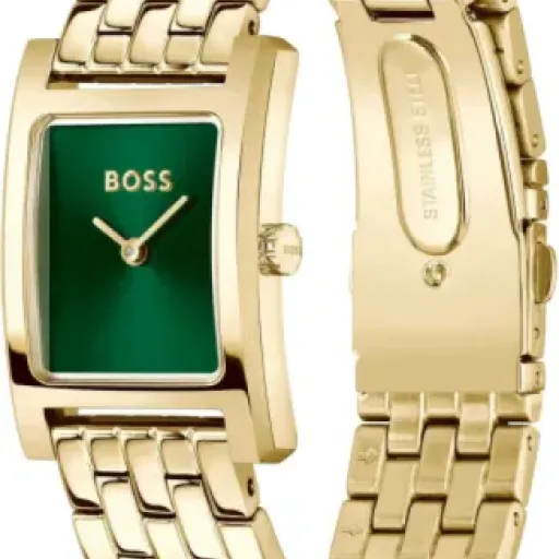 Test BOSS Lucy 1502785 : la petite montre rectangulaire qui mise surtout sur le style