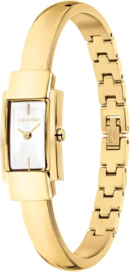 Montre analogique Calvin Klein Moderne pour Femme plaquée Or avec Bracelet doré - 25100184