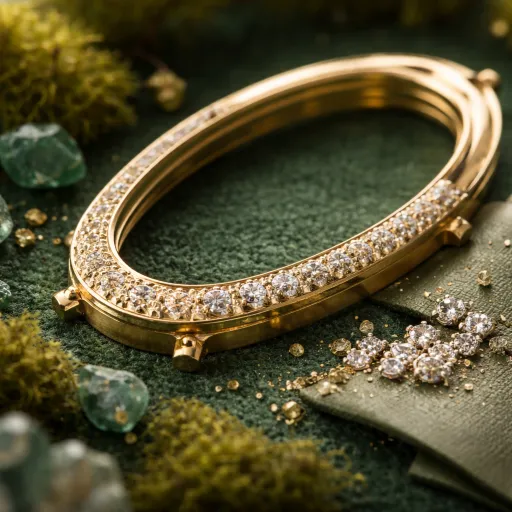 La Baignoire de Cartier renaît en Clou de Paris : textures d'or et 271 diamants