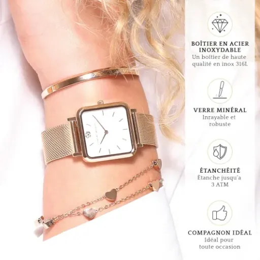 Test L'AMORE MILANO NOEMI : la montre cadeau qui mise surtout sur le look et le coffret