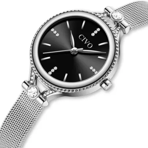 Test CIVO 8120 Argenté : une petite montre carrée simple qui fait le job sans chichi