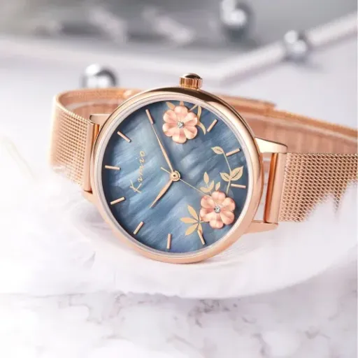 Test Alienwork Kimio Montre Femme : une montre rose doré sympa pour tous les jours sans se ruiner