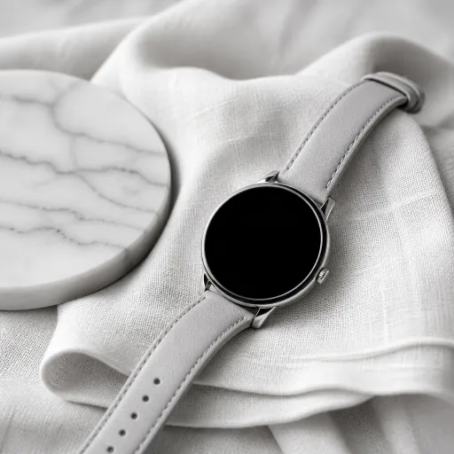 Montre connectée femme ronde : l’alliance du luxe et du design féminin